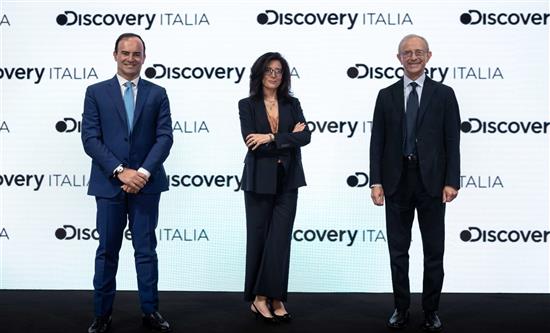 Discovery Italia is the third editor in Italy with a growing audience share